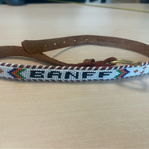 Beaded  “Banff” belt XS see measurements- great used condition - Picture 4 of 9